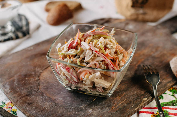 Крабовый салат